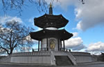 Battersea Peace Pagoda, London, England, December 2013