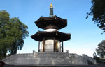 The Battersea Peace Pagoda, London, England, summer 2013